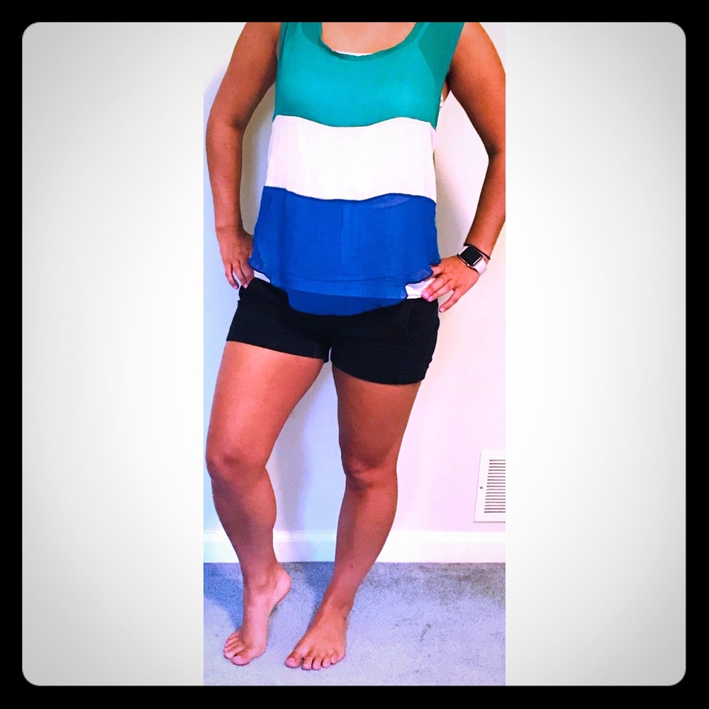 Color- Block Tank